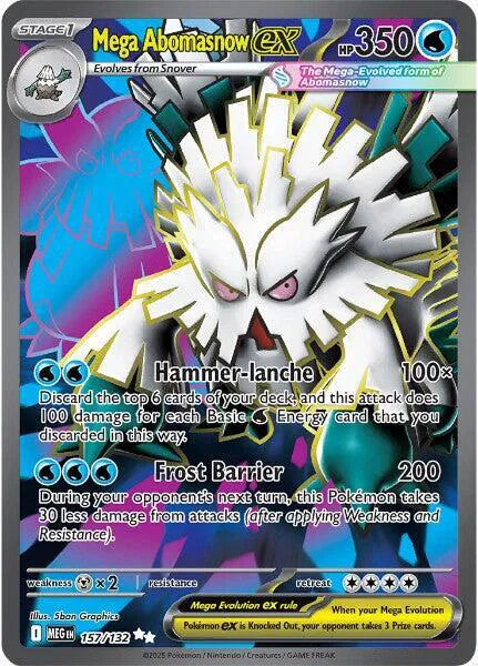 Mega Abomasnow ex #157