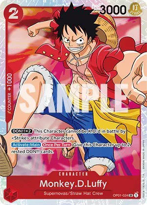 Monkey.D.Luffy #OP01-024