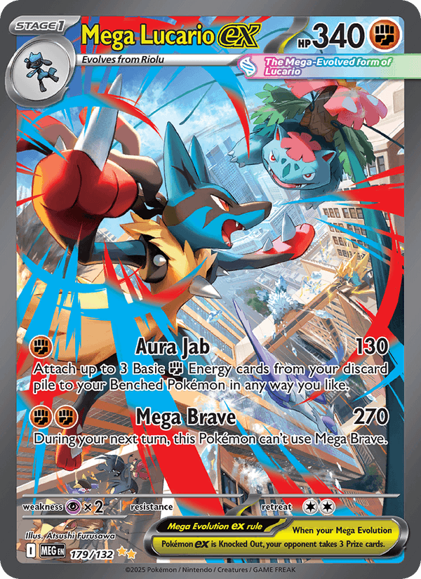 Mega Lucario ex #179