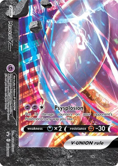 Mewtwo V-UNION #SWSH161