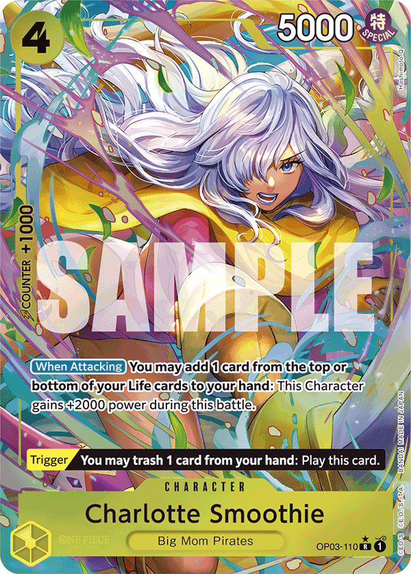 Charlotte Smoothie #OP03-110 (Parallel 5)