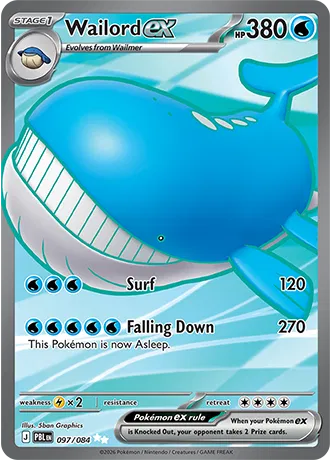 Wailord ex #097