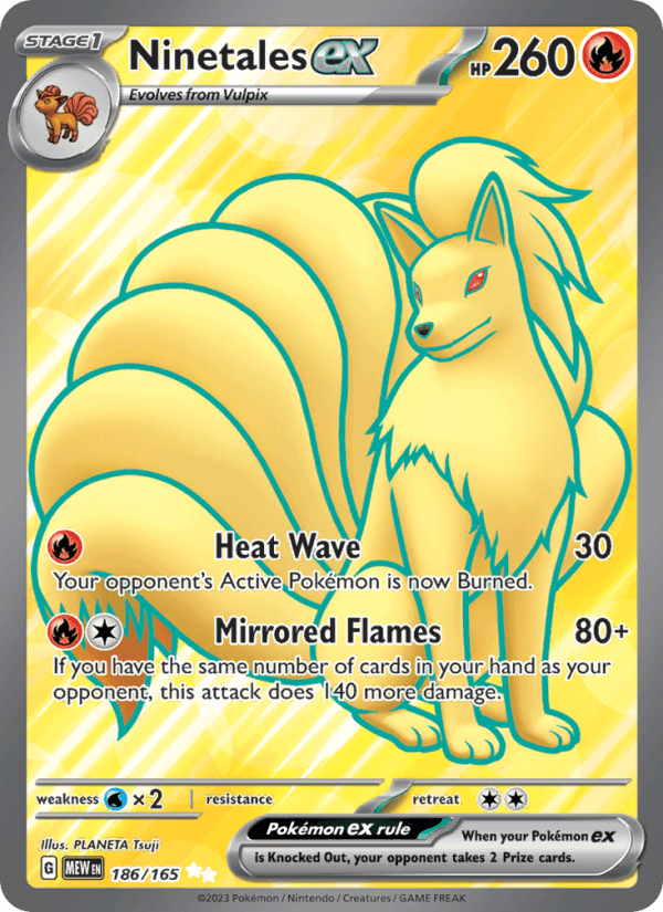 Ninetales ex #186