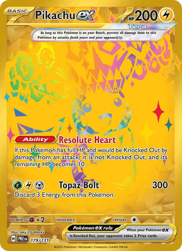 Pikachu ex #179