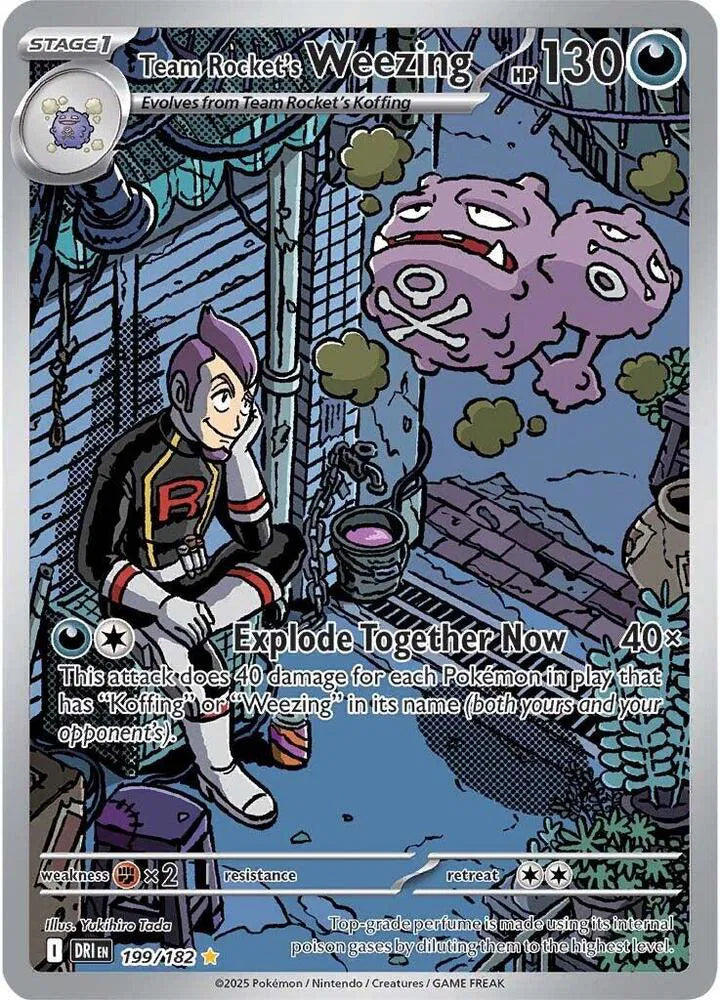 Team Rocket's Weezing #199