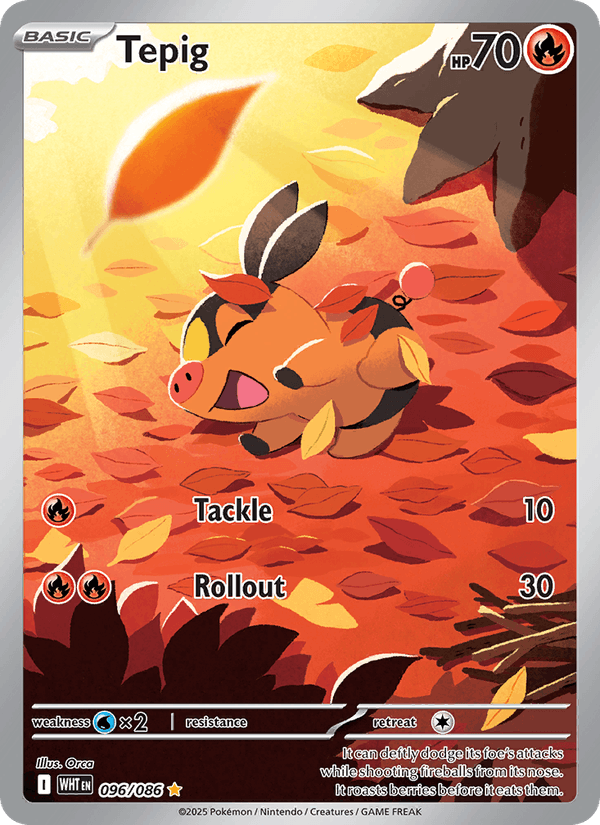 Tepig #096 — front