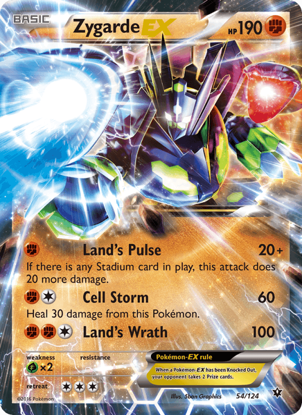 Zygarde EX #54