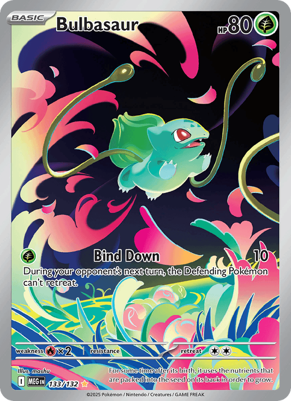 Bulbasaur (Mega Evolution Stamped) #133