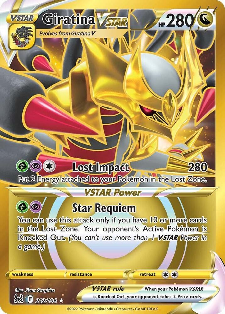 Giratina Vstar #212