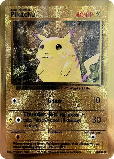Pikachu (Celebrations Metal Card) #58